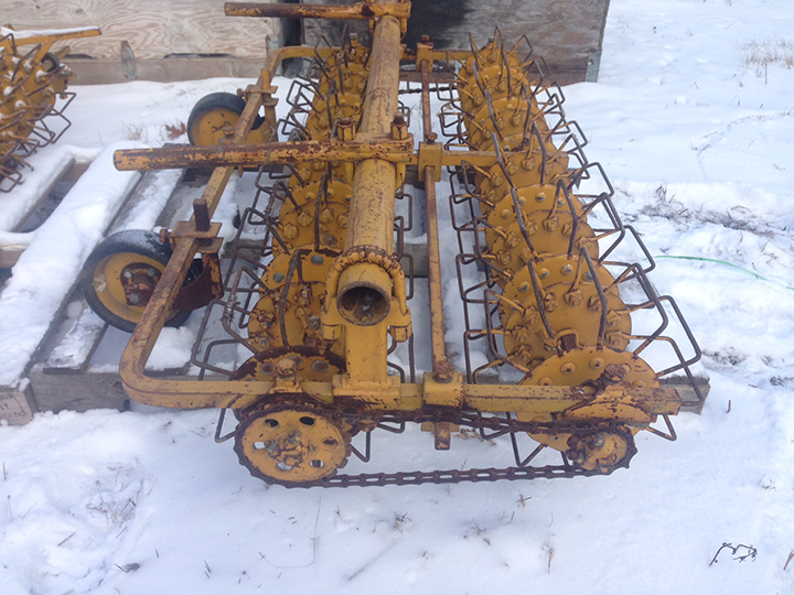 Buddingh 5 Row Basket Weeder Engel Bros Equipment