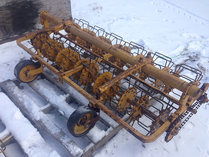 Buddingh 5 Row Basket Weeder Engel Bros Equipment