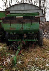 used potato planter