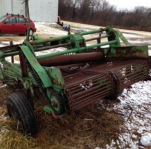 used potato harvester